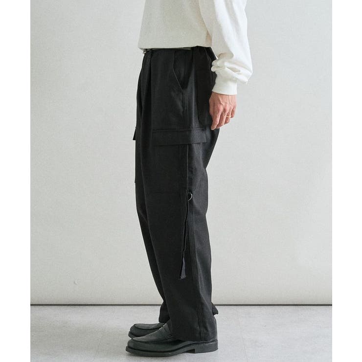 ツイルワイドカーゴパンツ | CRAFT STANDARD BOUTIQUE | 詳細画像2 