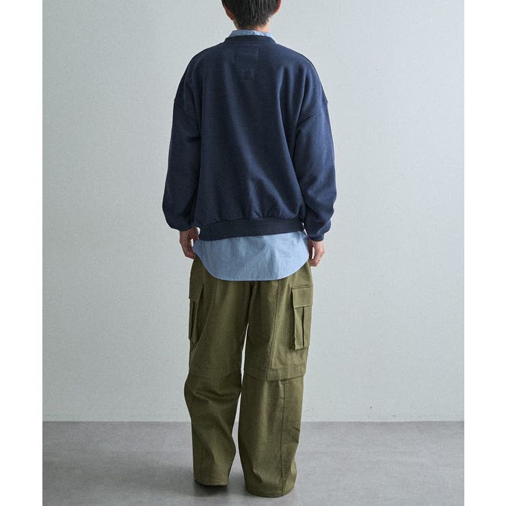 裏起毛カレッジスウェットシャツ | CRAFT STANDARD BOUTIQUE | 詳細画像12 