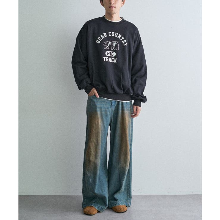 裏起毛カレッジスウェットシャツ | CRAFT STANDARD BOUTIQUE | 詳細画像4 