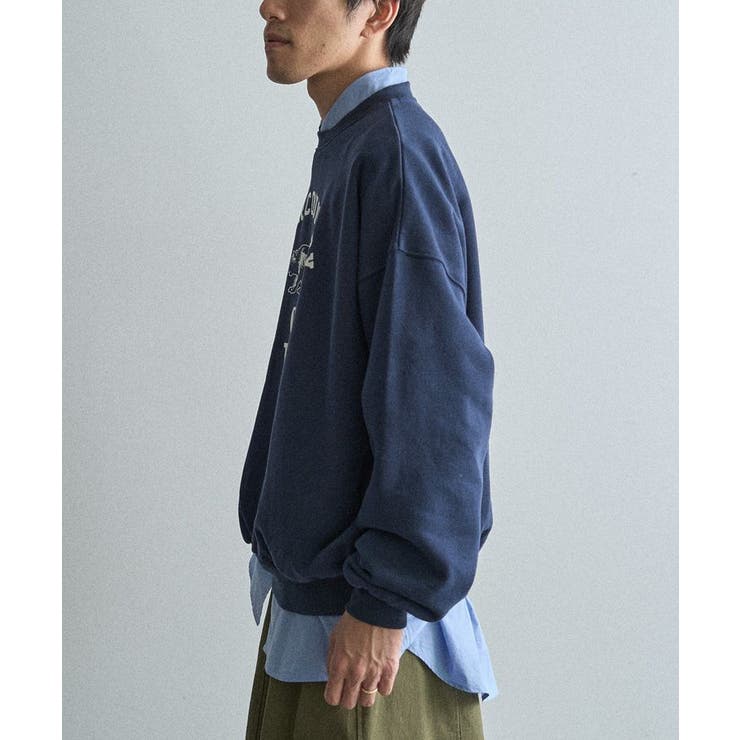 裏起毛カレッジスウェットシャツ | CRAFT STANDARD BOUTIQUE | 詳細画像8 