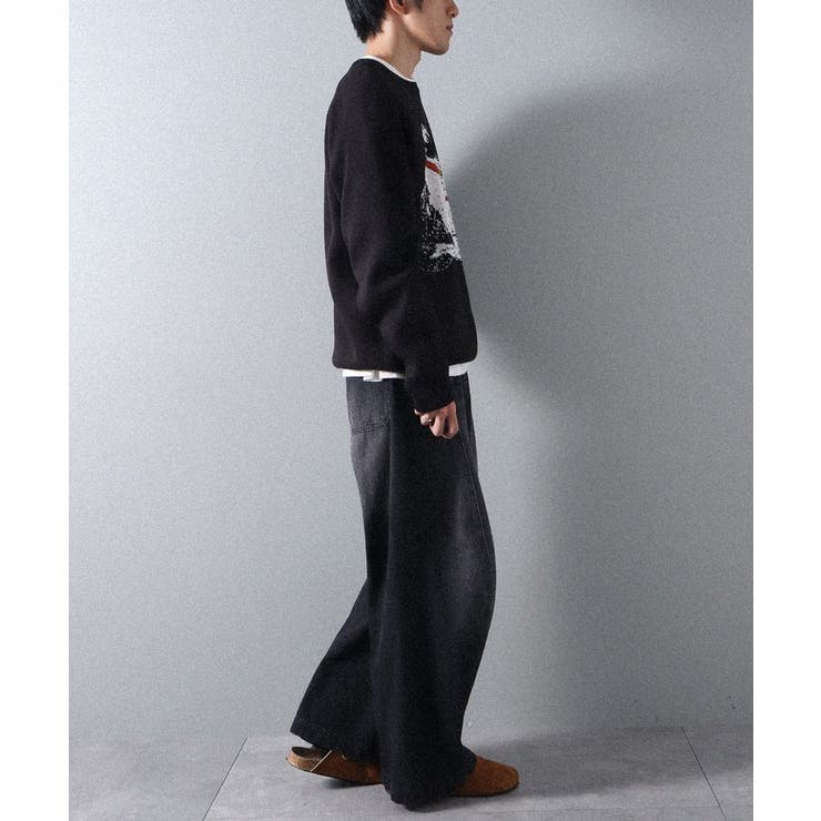 ダブルジャカードアニマル柄ニットA | CRAFT STANDARD BOUTIQUE | 詳細画像5 