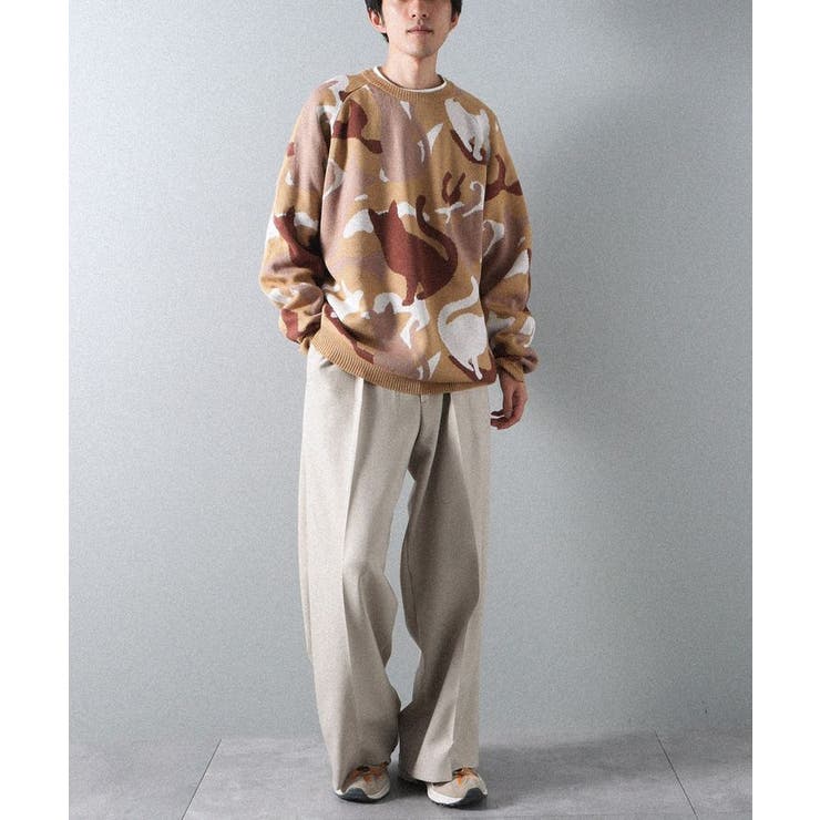 ダブルジャカードアニマル柄ニットB | CRAFT STANDARD BOUTIQUE | 詳細画像10 