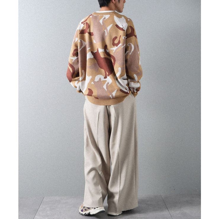 ダブルジャカードアニマル柄ニットB | CRAFT STANDARD BOUTIQUE | 詳細画像12 