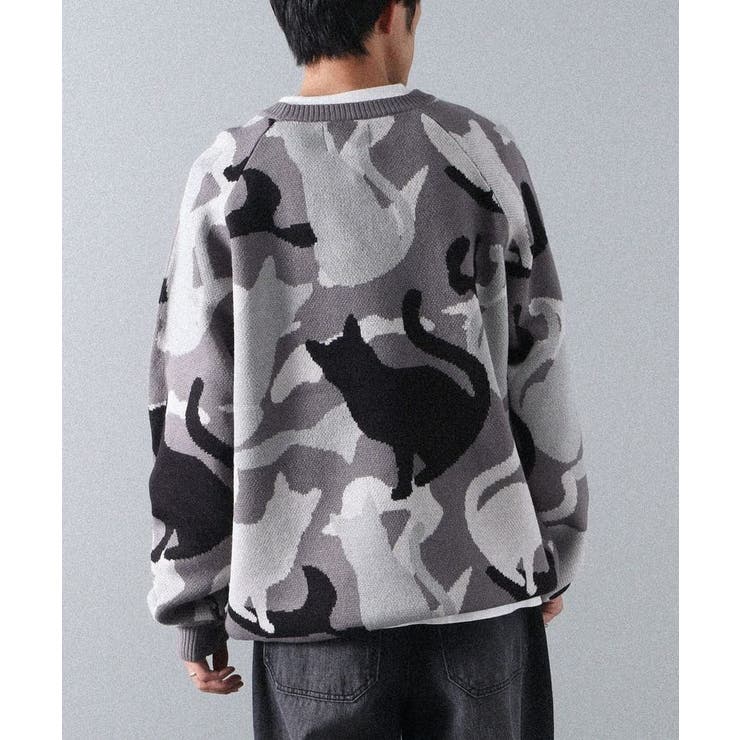 ダブルジャカードアニマル柄ニットB | CRAFT STANDARD BOUTIQUE | 詳細画像3 