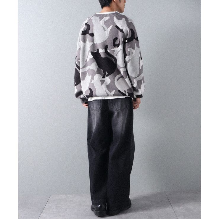 ダブルジャカードアニマル柄ニットB | CRAFT STANDARD BOUTIQUE | 詳細画像5 