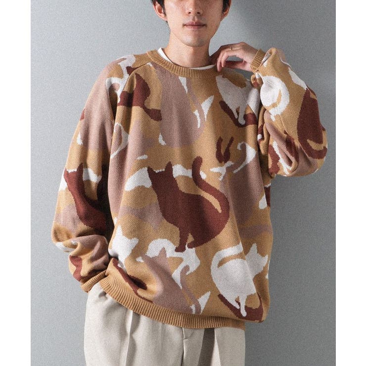 ダブルジャカードアニマル柄ニットB | CRAFT STANDARD BOUTIQUE | 詳細画像7 