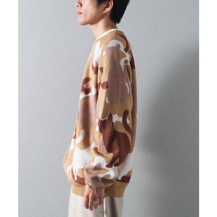 ダブルジャカードアニマル柄ニットB | CRAFT STANDARD BOUTIQUE | 詳細画像8 
