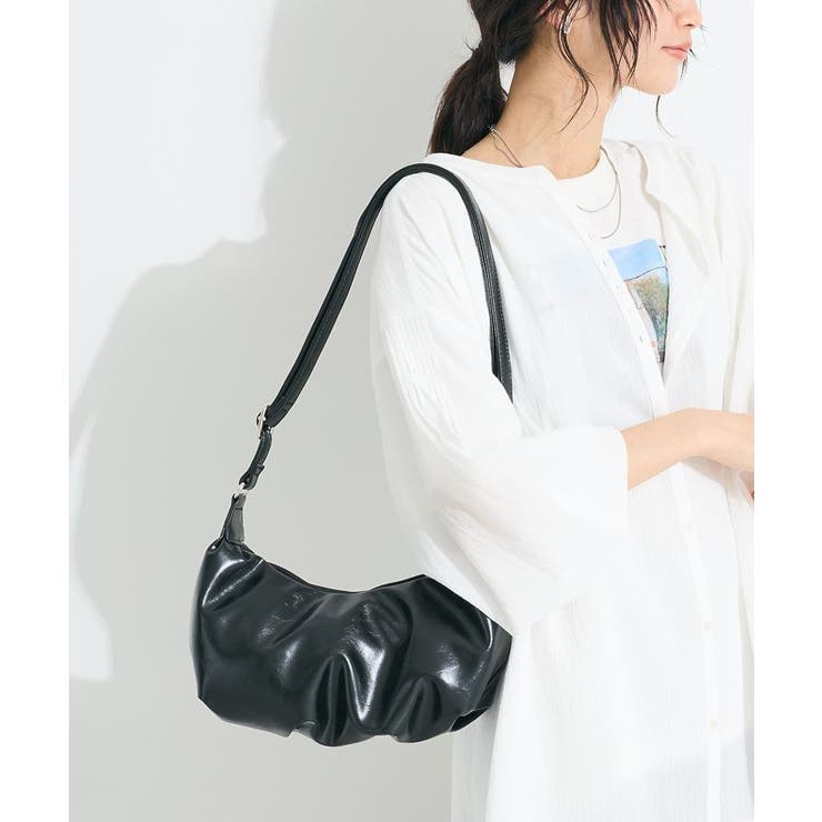 ヴィンテージライクギャザーショルダーバッグ | CRAFT STANDARD BOUTIQUE | 詳細画像1 