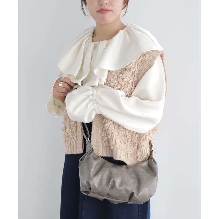 ヴィンテージライクギャザーショルダーバッグ | CRAFT STANDARD BOUTIQUE | 詳細画像14 