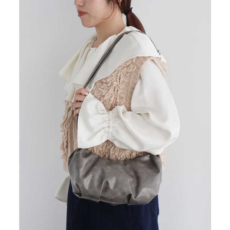 ヴィンテージライクギャザーショルダーバッグ | CRAFT STANDARD BOUTIQUE | 詳細画像16 