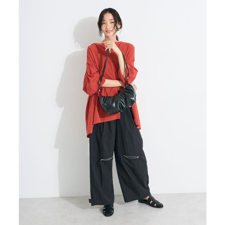 ヴィンテージライクギャザーショルダーバッグ | CRAFT STANDARD BOUTIQUE | 詳細画像4 