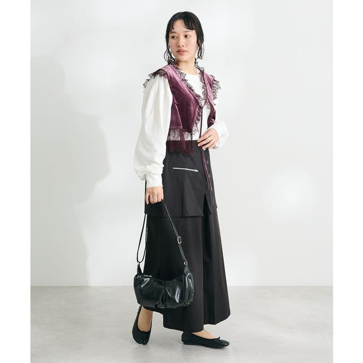 ヴィンテージライクギャザーショルダーバッグ | CRAFT STANDARD BOUTIQUE | 詳細画像7 