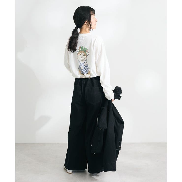 【ユニセックス】サルベージデニムワイドパンツ | CRAFT STANDARD BOUTIQUE | 詳細画像13 