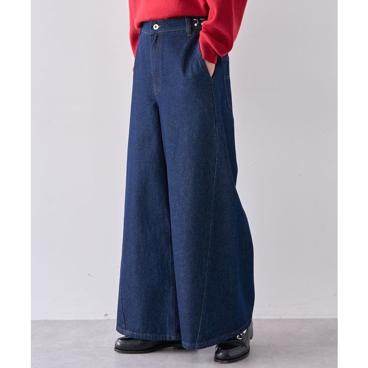 【ユニセックス】サルベージデニムワイドパンツ | CRAFT STANDARD BOUTIQUE | 詳細画像5 