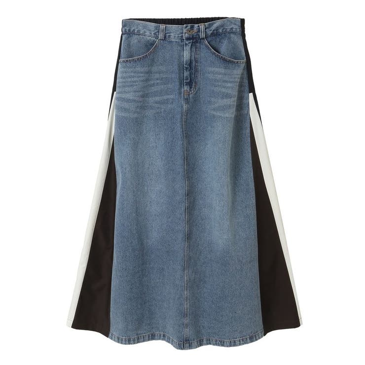 デニム切替異素材スカート | CRAFT STANDARD BOUTIQUE | 詳細画像34 