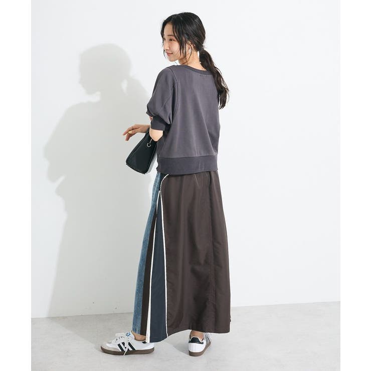 デニム切替異素材スカート | CRAFT STANDARD BOUTIQUE | 詳細画像10 