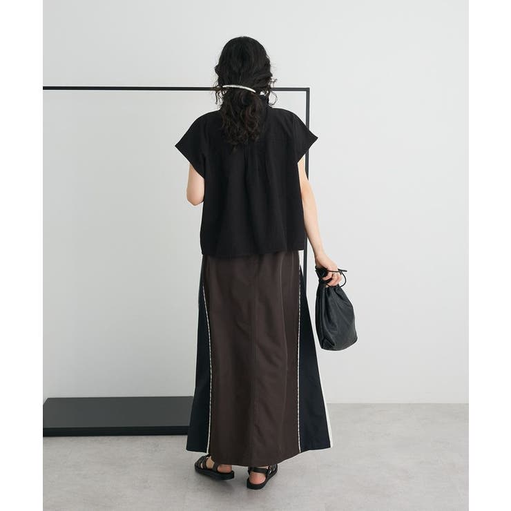 デニム切替異素材スカート | CRAFT STANDARD BOUTIQUE | 詳細画像13 