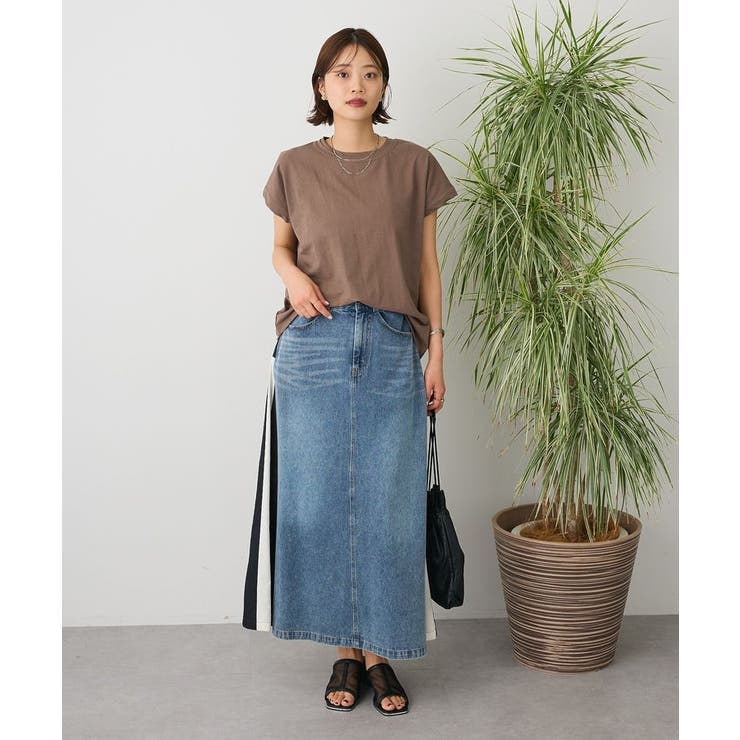 デニム切替異素材スカート | CRAFT STANDARD BOUTIQUE | 詳細画像14 