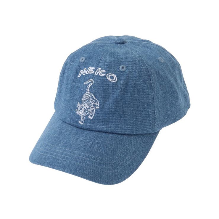 ネコ刺繍スーベニアキャップ[品番：EHEW0048681]｜CRAFT STANDARD