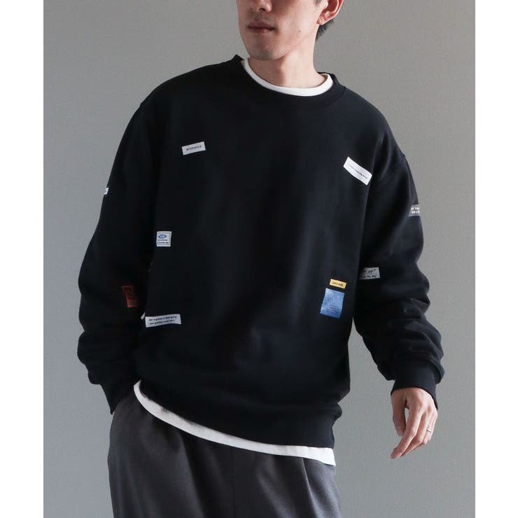 ブラック | プリントロゴスウェット | CRAFT STANDARD BOUTIQUE