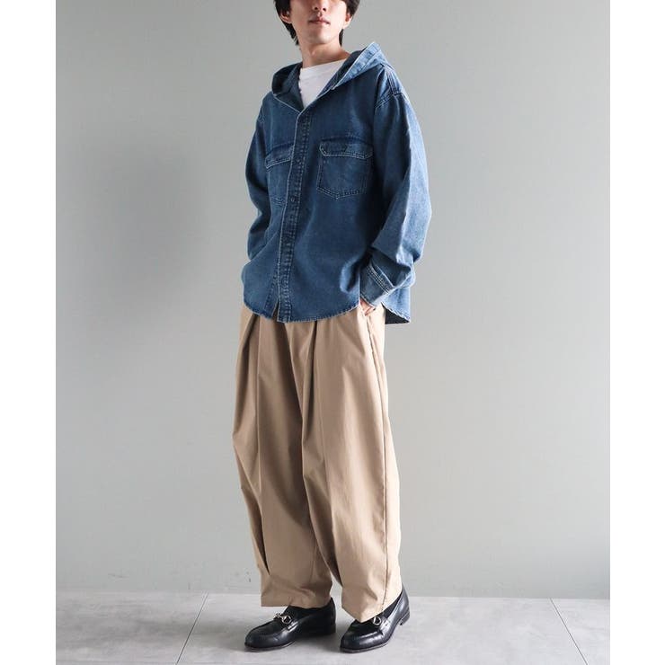 デニムフードシャツ | CRAFT STANDARD BOUTIQUE | 詳細画像11 