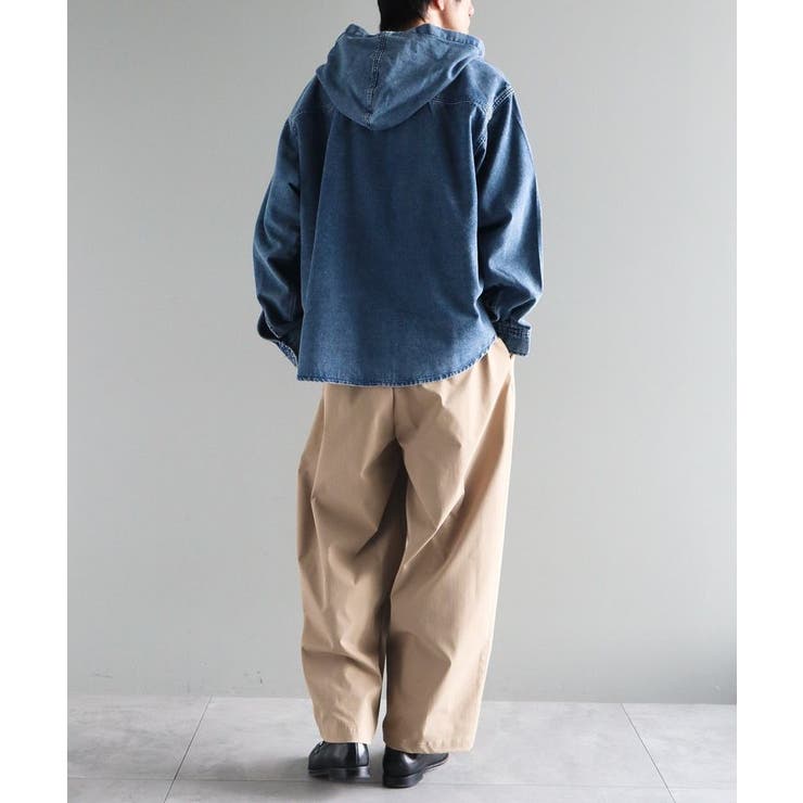 デニムフードシャツ | CRAFT STANDARD BOUTIQUE | 詳細画像13 