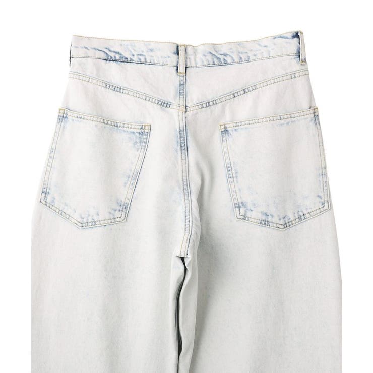 ハイブリーチケミカル加工デニムワイドパンツ | CRAFT STANDARD BOUTIQUE | 詳細画像17 