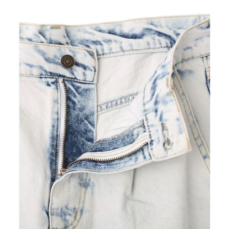 ハイブリーチケミカル加工デニムワイドパンツ | CRAFT STANDARD BOUTIQUE | 詳細画像19 