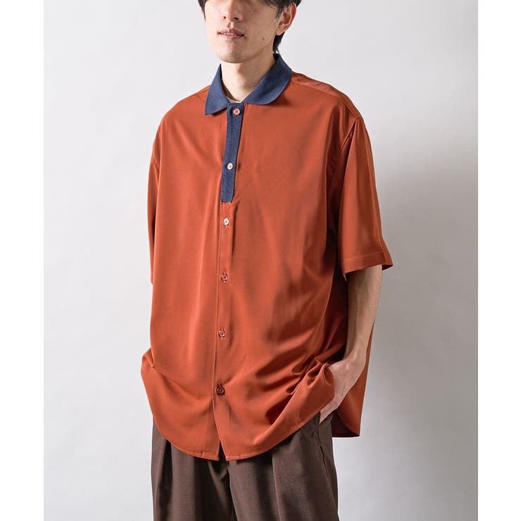 クールドライ バイカラーニット衿ポロシャツ | CRAFT STANDARD BOUTIQUE | 詳細画像9 