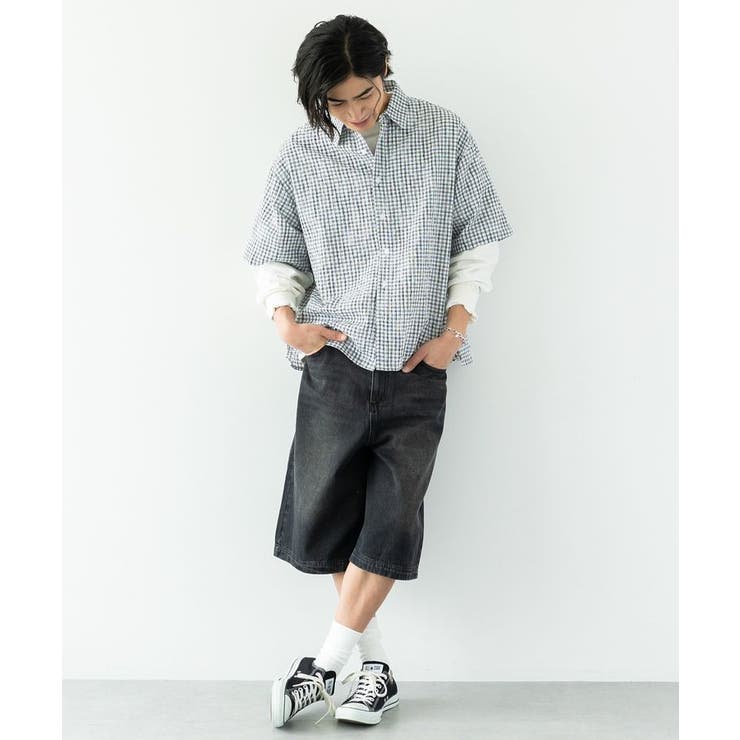 デニムバギーショーツ | CRAFT STANDARD BOUTIQUE | 詳細画像10 