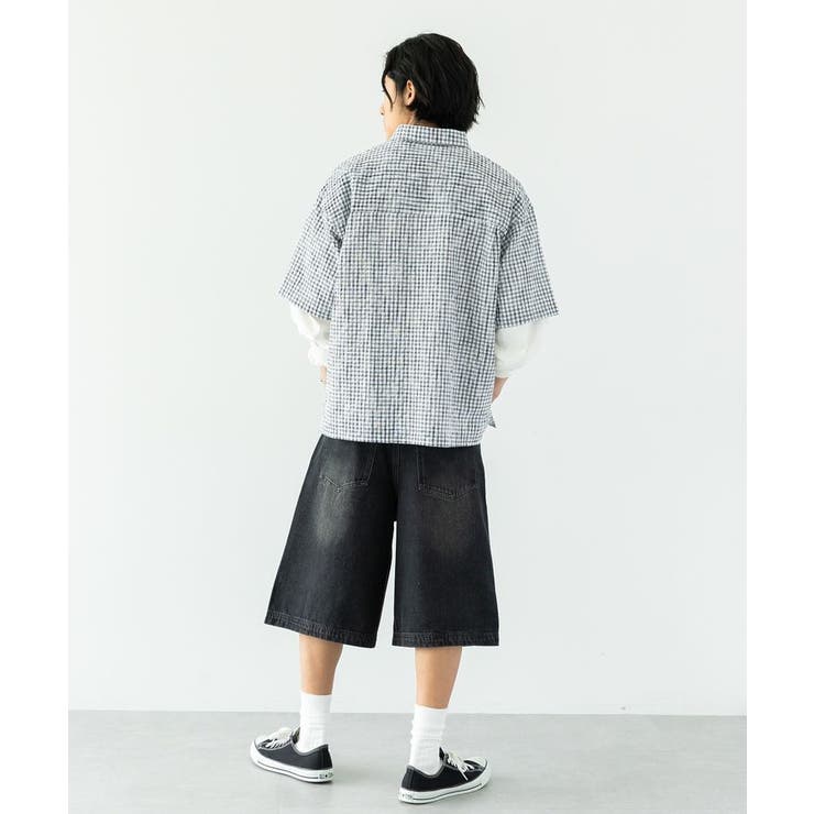 デニムバギーショーツ | CRAFT STANDARD BOUTIQUE | 詳細画像12 