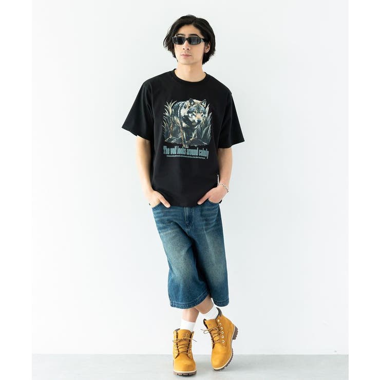 デニムバギーショーツ | CRAFT STANDARD BOUTIQUE | 詳細画像4 