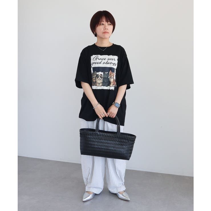 アソートアニマル柄ビッグTシャツ | CRAFT STANDARD BOUTIQUE | 詳細画像4 