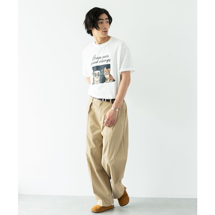 アソートアニマル柄ビッグTシャツ | CRAFT STANDARD BOUTIQUE | 詳細画像7 