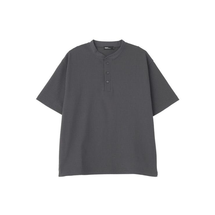 チャコールグレー | 吸水速乾 ヘンリーネック半袖T | CRAFT STANDARD BOUTIQUE