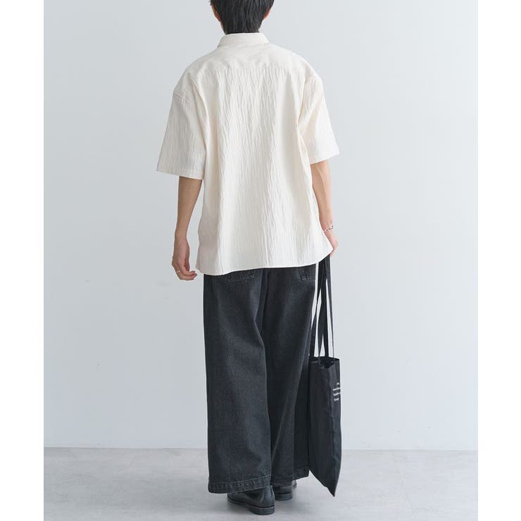 ジャカード柄半袖シャツ | CRAFT STANDARD BOUTIQUE | 詳細画像12 