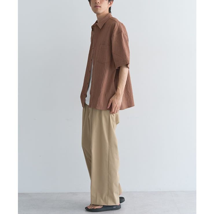 ジャカード柄半袖シャツ | CRAFT STANDARD BOUTIQUE | 詳細画像17 