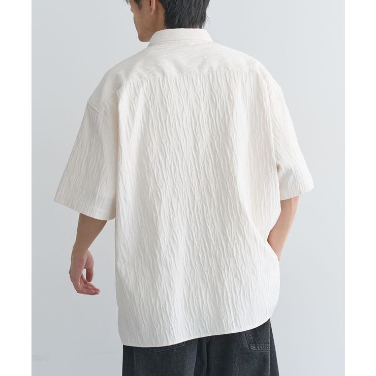 ジャカード柄半袖シャツ | CRAFT STANDARD BOUTIQUE | 詳細画像9 