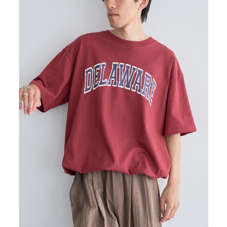 レッド | カレッジロゴグラフィックTシャツ | CRAFT STANDARD BOUTIQUE