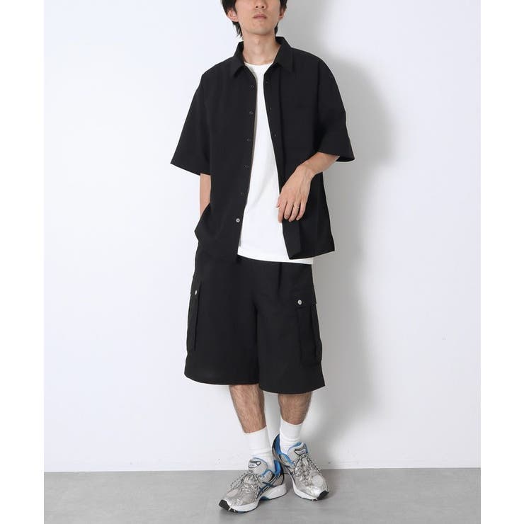接触冷感/吸水速乾/UVカット ワイドカーゴハーフパンツ | CRAFT STANDARD BOUTIQUE | 詳細画像11 