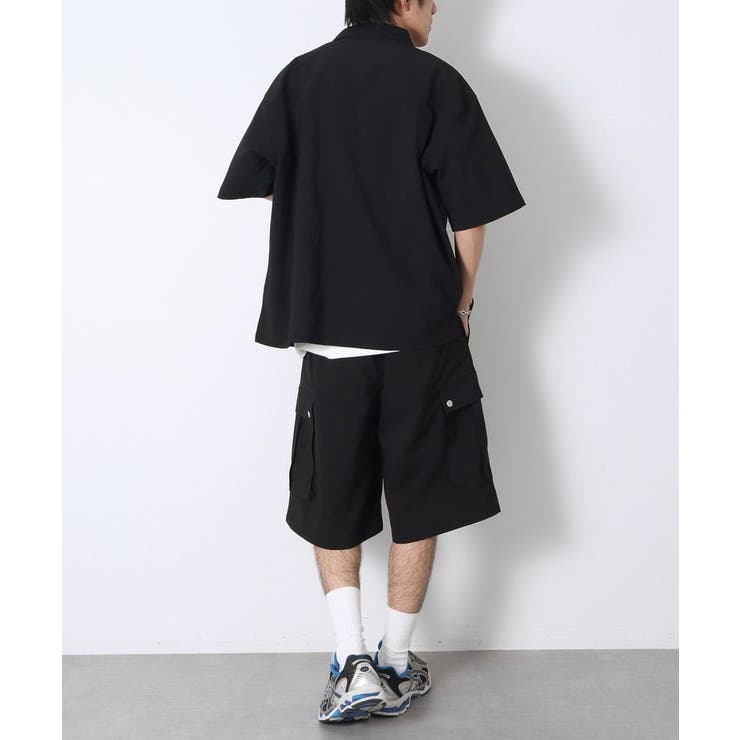 接触冷感/吸水速乾/UVカット ワイドカーゴハーフパンツ | CRAFT STANDARD BOUTIQUE | 詳細画像13 