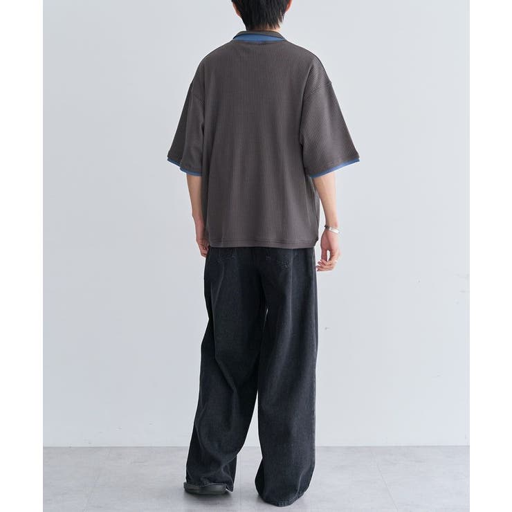 ダブルカラー変形ヘンリーネックT | CRAFT STANDARD BOUTIQUE | 詳細画像12 