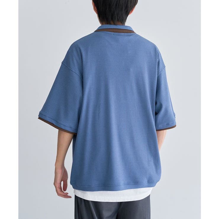 ダブルカラー変形ヘンリーネックT | CRAFT STANDARD BOUTIQUE | 詳細画像3 