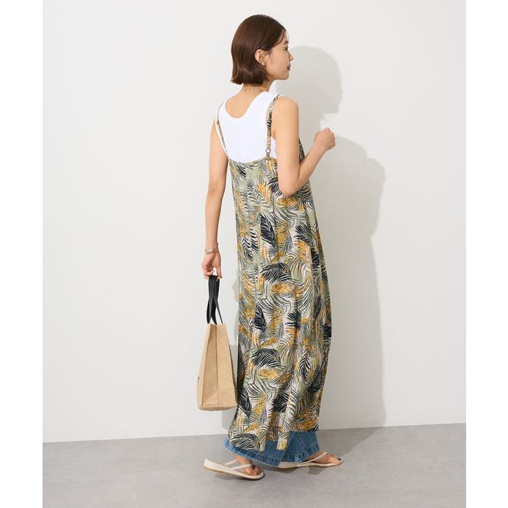レーヨン総柄キャミワンピース | CRAFT STANDARD BOUTIQUE | 詳細画像6 