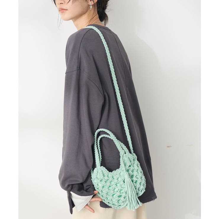 別注/maison vert マクラメ手編みショルダーバッグ | CRAFT STANDARD BOUTIQUE | 詳細画像1 
