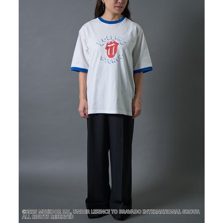 【ザ・ローリング・ストーンズ】半袖リンガーT | CRAFT STANDARD BOUTIQUE | 詳細画像5 