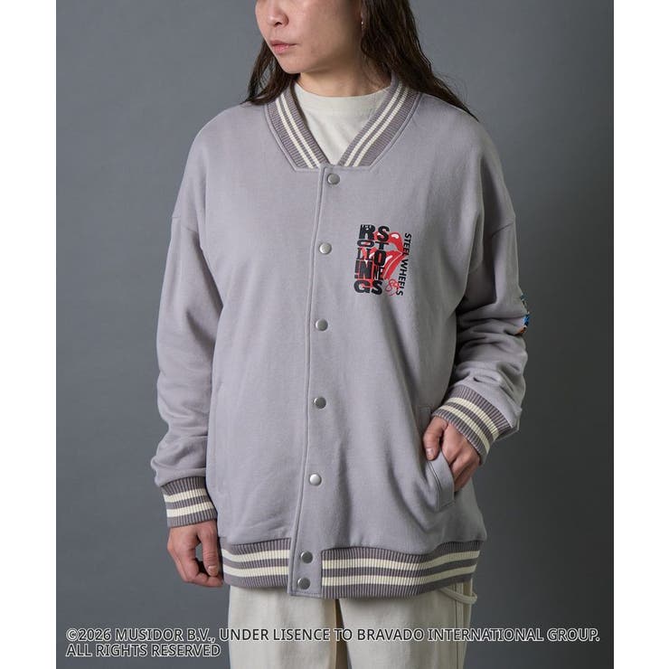 【ザ・ローリング・ストーンズ】スウェットスタジャン | CRAFT STANDARD BOUTIQUE | 詳細画像2 