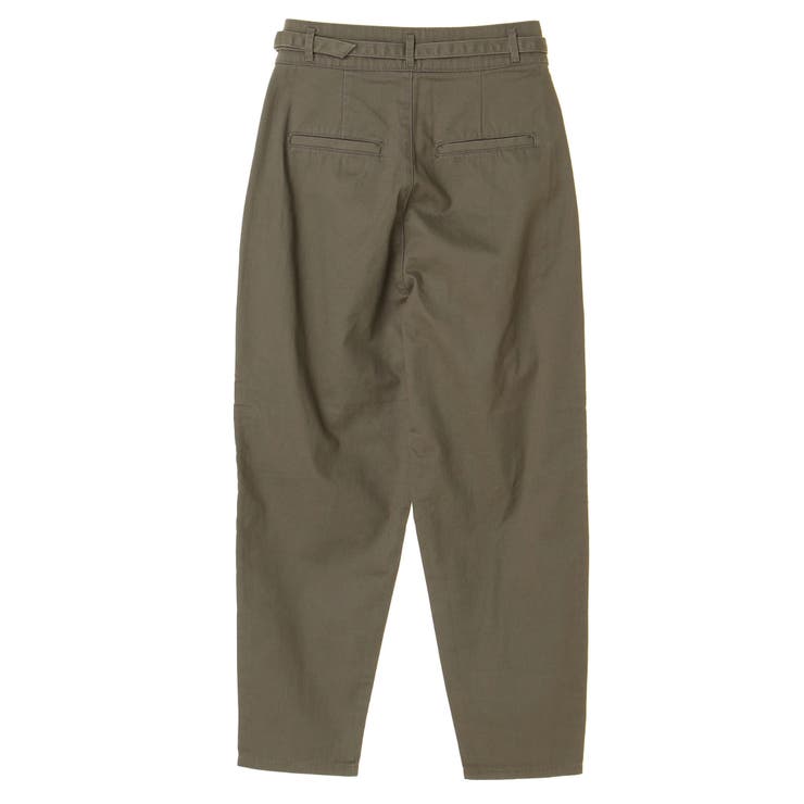 COTTON USAチノパンツ(ベルト付きバルーン)[品番：EMEW0009471