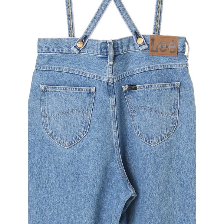 Lee×earthサスペンダー付きデニムパンツ[品番：EMEW0009278