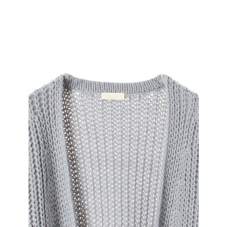 ・ざっくりミドルニットカーディガン | earth music&ecology  | 詳細画像17 